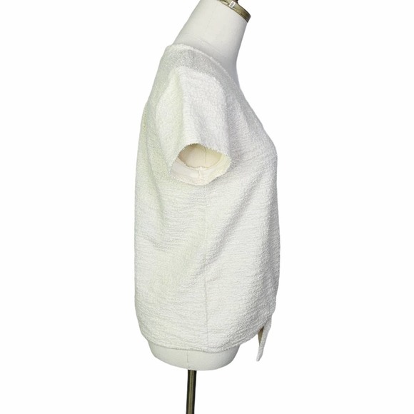 Anthro Current Air Betsy Textured Knot Top SM 2183 - Picture 5 of 9